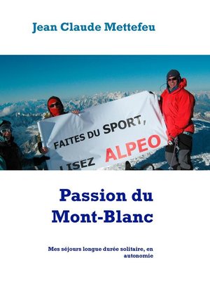 cover image of Passion du Mont-Blanc